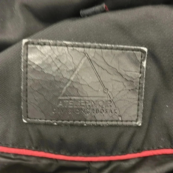 Atelier noir removable fur hood down coat - Picture 7 of 10